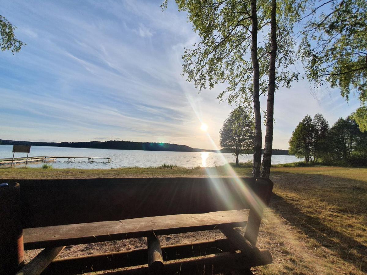 Domki Letniskowe Lesne Spa Borsk Nad Jeziorem Wdzydzkim Basen Sauna Balia Extérieur photo